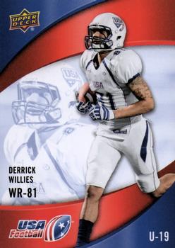 2013 Upper Deck USA Football #13 Derrick Willies Front