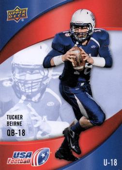 2013 Upper Deck USA Football #18 Tucker Beirne Front