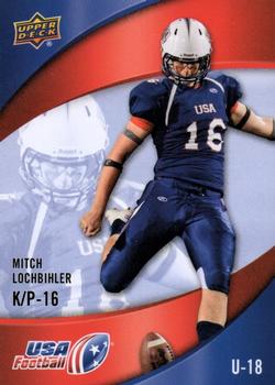 2013 Upper Deck USA Football #25 Mitch Lochbihler Front