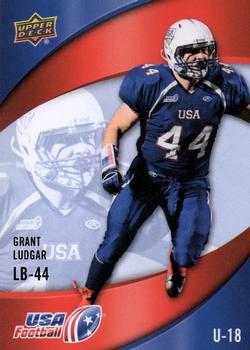 2013 Upper Deck USA Football #39 Grant Ludgar Front