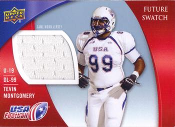 2013 Upper Deck USA Football #69 Tevin Montgomery Front