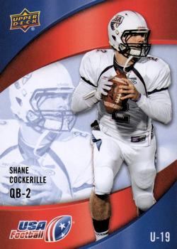 2013 Upper Deck USA Football #114 Shane Cockerille Front