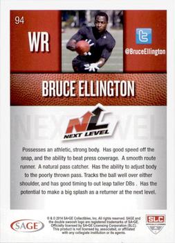 2014 SAGE HIT #94 Bruce Ellington Back