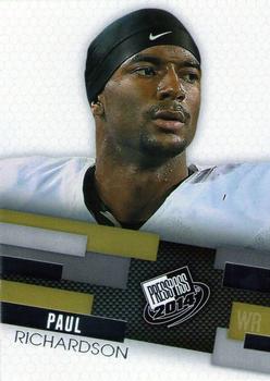 2014 Press Pass #41 Paul Richardson Front