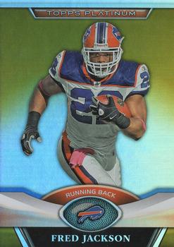 2011 Topps Platinum - Thick Stock #131 Fred Jackson Front