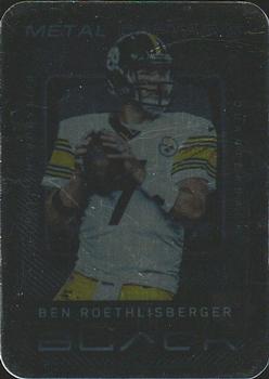 2013 Panini Black - Metal Captains #7 Ben Roethlisberger Front