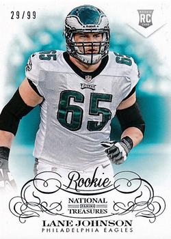 2013 Panini National Treasures #177 Lane Johnson Front