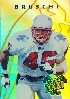 1997 Collector's Edge Masters - Patriots Super Bowl XXXI #6 Tedy Bruschi Front