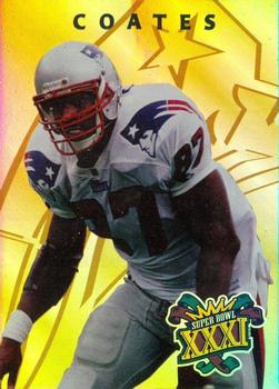 1997 Collector's Edge Masters - Patriots Super Bowl XXXI #8 Ben Coates Front
