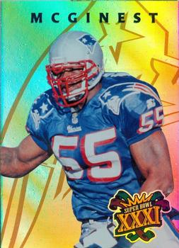 1997 Collector's Edge Masters - Patriots Super Bowl XXXI #17 Willie McGinest Front
