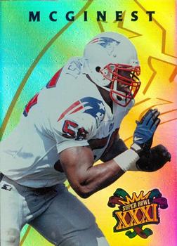 1997 Collector's Edge Masters - Patriots Super Bowl XXXI #18 Willie McGinest Front