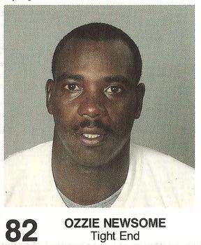 1985 Coke/Mr. Hero Cleveland Browns #NNO Ozzie Newsome Front