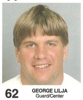 1985 Coke/Mr. Hero Cleveland Browns #NNO George Lilja Front