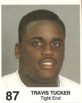 1985 Coke/Mr. Hero Cleveland Browns #NNO Travis Tucker Front