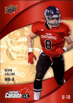 2013 Upper Deck USA Football - Team Canada #C-6 Kevin Collins Front