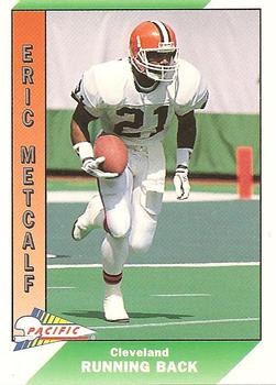 1991 Pacific - Prototypes #66 Eric Metcalf Front