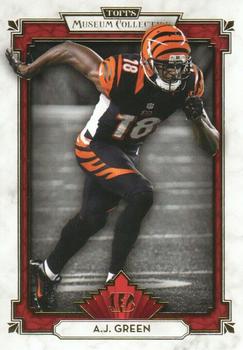 2013 Topps Museum Collection - Ruby #44 A.J. Green Front