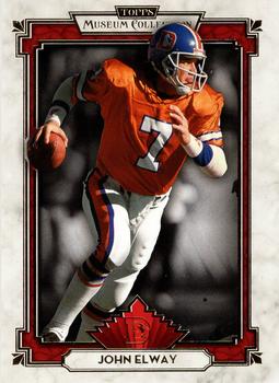 2013 Topps Museum Collection - Ruby #98 John Elway Front