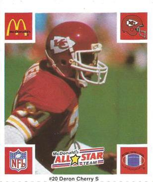 1986 McDonald's All-Star Team #NNO Deron Cherry Front