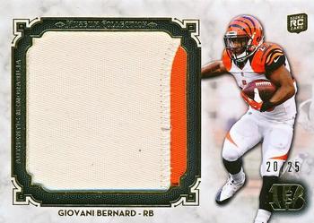 2013 Topps Museum Collection - Jumbo Relics Gold #MJR-GB Giovani Bernard Front