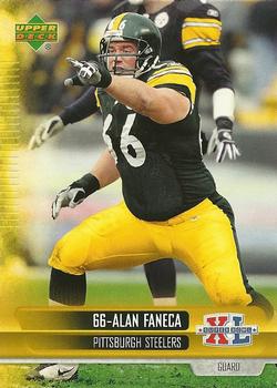 2006 Upper Deck Pittsburgh Steelers Super Bowl Champions #5 Alan Faneca Front