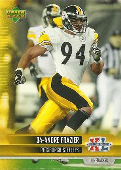 2006 Upper Deck Pittsburgh Steelers Super Bowl Champions #8 Andre Frazier Front