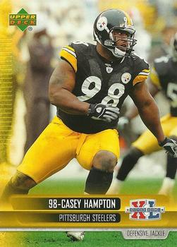 2006 Upper Deck Pittsburgh Steelers Super Bowl Champions #11 Casey Hampton Front