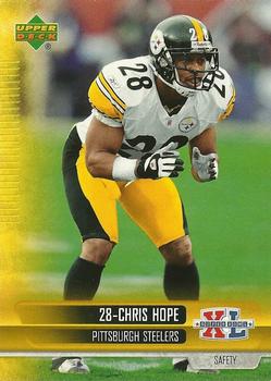 2006 Upper Deck Pittsburgh Steelers Super Bowl Champions #12 Chris Hope Front