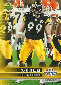 2006 Upper Deck Pittsburgh Steelers Super Bowl Champions #15 Brett Keisel Front