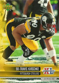 2006 Upper Deck Pittsburgh Steelers Super Bowl Champions #16 Travis Kirschke Front