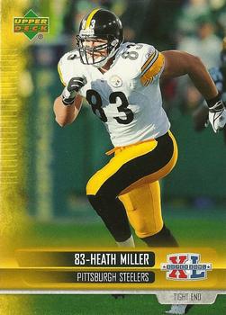 2006 Upper Deck Pittsburgh Steelers Super Bowl Champions #22 Heath Miller Front