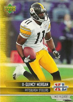 2006 Upper Deck Pittsburgh Steelers Super Bowl Champions #23 Quincy Morgan Front