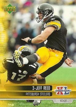 2006 Upper Deck Pittsburgh Steelers Super Bowl Champions #29 Jeff Reed Front