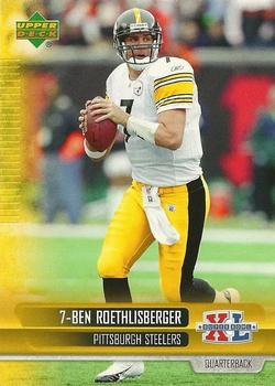 2006 Upper Deck Pittsburgh Steelers Super Bowl Champions #30 Ben Roethlisberger Front