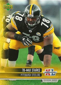 2006 Upper Deck Pittsburgh Steelers Super Bowl Champions #35 Max Starks Front
