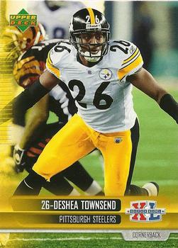 2006 Upper Deck Pittsburgh Steelers Super Bowl Champions #37 Deshea Townsend Front
