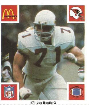 1986 McDonald's St. Louis Cardinals #NNO Joe Bostic Front