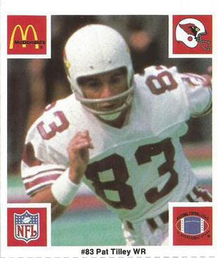 1986 McDonald's St. Louis Cardinals #NNO Pat Tilley Front