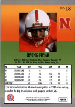 2013 Fleer Retro #18 Irving Fryar Back
