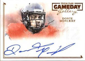 2014 Press Pass Gameday Gallery #GG-DM Donte Moncrief Front