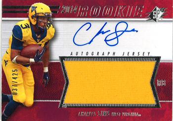 2014 SPx #63 Charles Sims Front