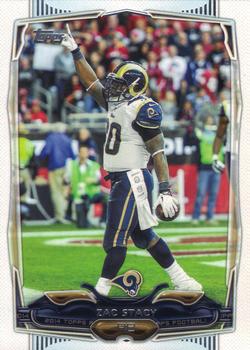 2014 Topps #18 Zac Stacy Front