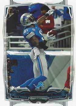 2014 Topps #42 Calvin Johnson Front