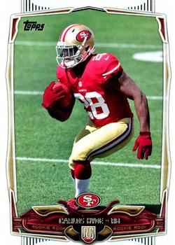 2014 Topps #383 Carlos Hyde Front