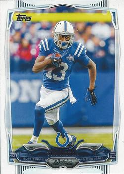 2014 Topps #2 T.Y. Hilton Front