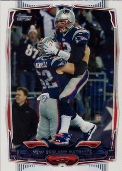 2014 Topps #6 New England Patriots Front