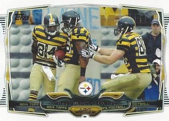 2014 Topps #39 Pittsburgh Steelers Front