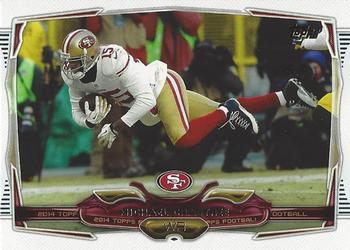 2014 Topps #62 Michael Crabtree Front