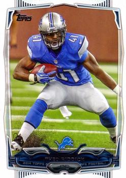 2014 Topps #134 Theo Riddick Front