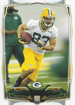 2014 Topps #386 Jeff Janis Front